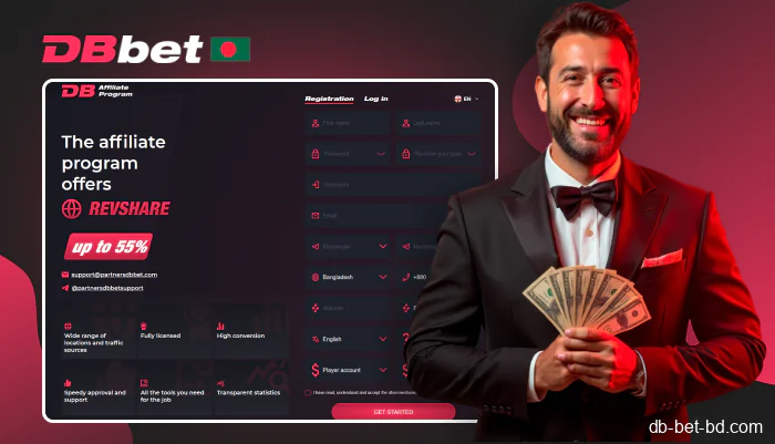 Join DBbet Affiliate Program in Bangladesh