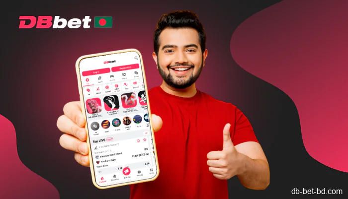 Pros of DBbet app for Bangladeshi players